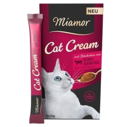 MIAMOR CAT CREAM RIND+GEMUSE 15g
